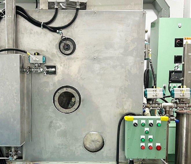 瀋陽恩斯克精密機器有限公司に導入した廃液の蒸発機