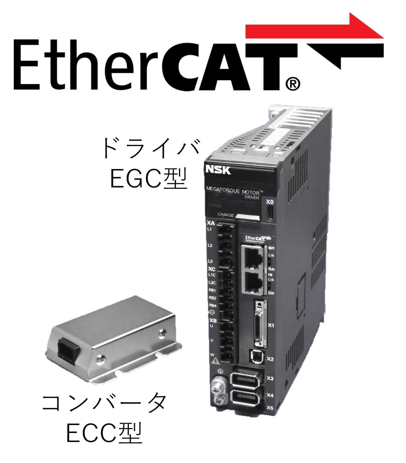 図2　ドライバEGC型、コンバータECC型