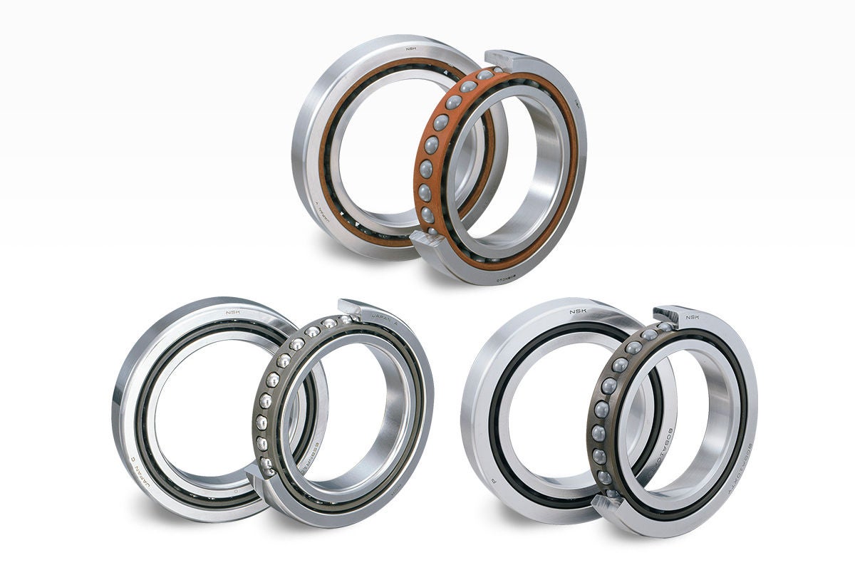 NSKROBUST™ Series Ultra High-Speed Angular Contact Ball Bearings