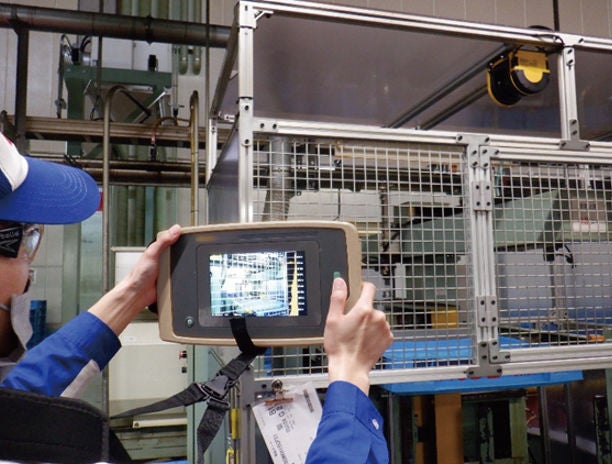 Air leak detection at the Ishibe Plant