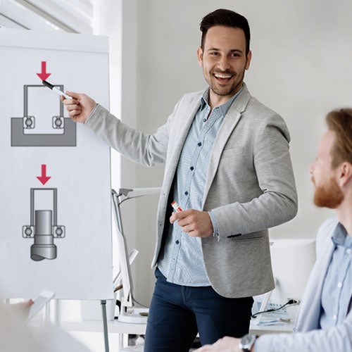 Academy, Training, Whiteboard, Trainer