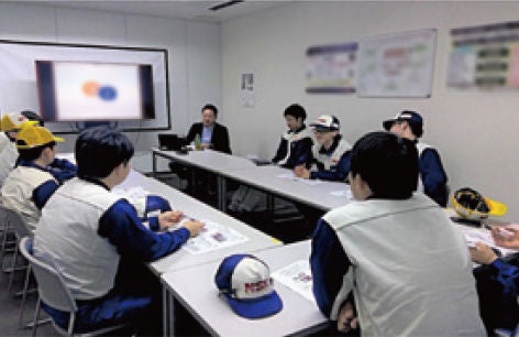 Education for employees with less than 10 years of employment at NSK (NSK Kyushu)