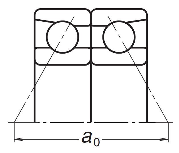백투백(DB) (예) 7208 A DB
