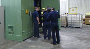 環境監査の様子（欧州）