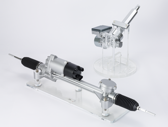 格納式電動チルトテレスココラム付き操舵反力装置