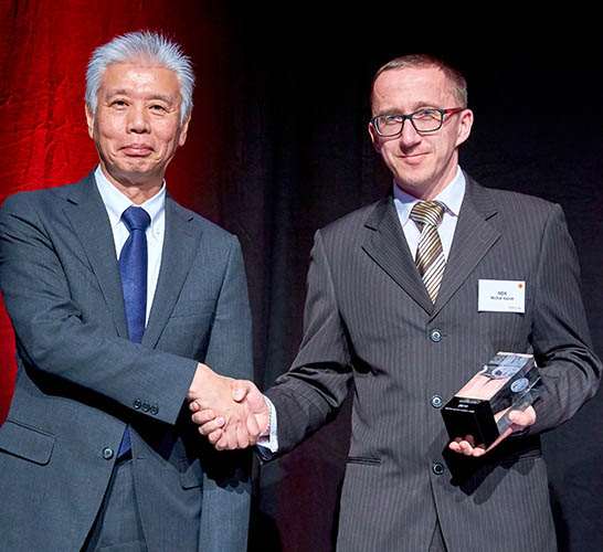 Supplier Award from Toyota Motor Europe