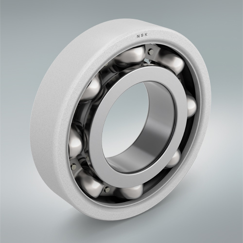 NSK’s ceramic-coated bearings for inverter-controlled motors overcomes the issue of electric corrosion