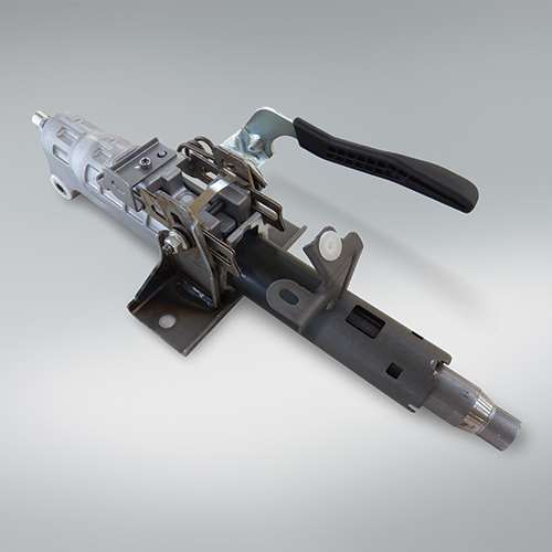 The breakaway structure on NSK’s steering column is located on the outer tube of the column shaft